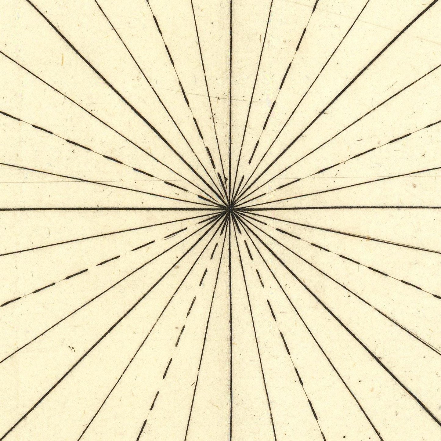 Radial line pattern on a beige background