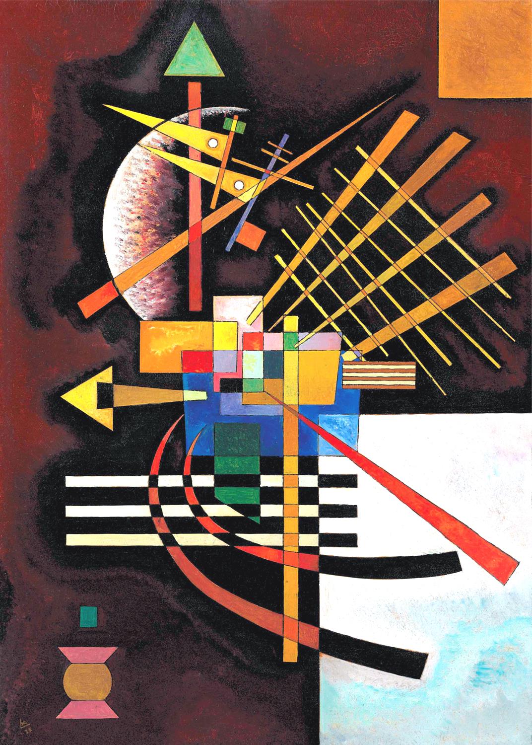 presentation of the fine art reproduction without a frame
