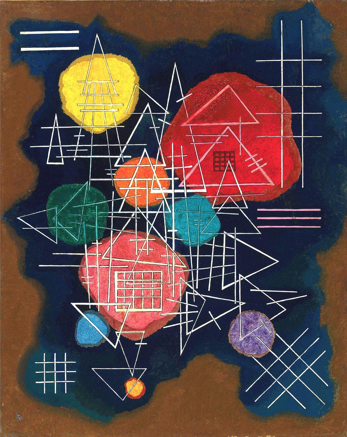presentation of the fine art reproduction without a frame

