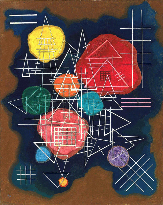 presentation of the fine art reproduction without a frame

