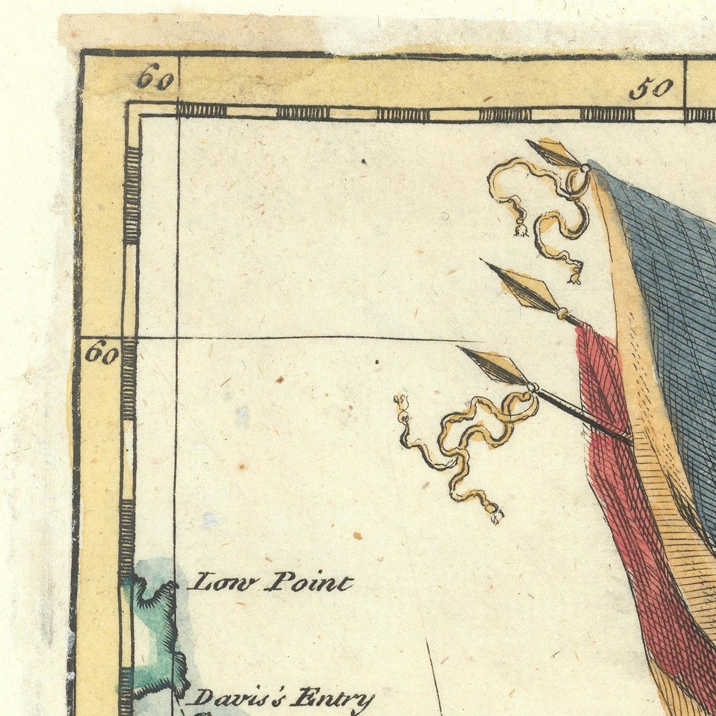 detail of the map from the top left corner
