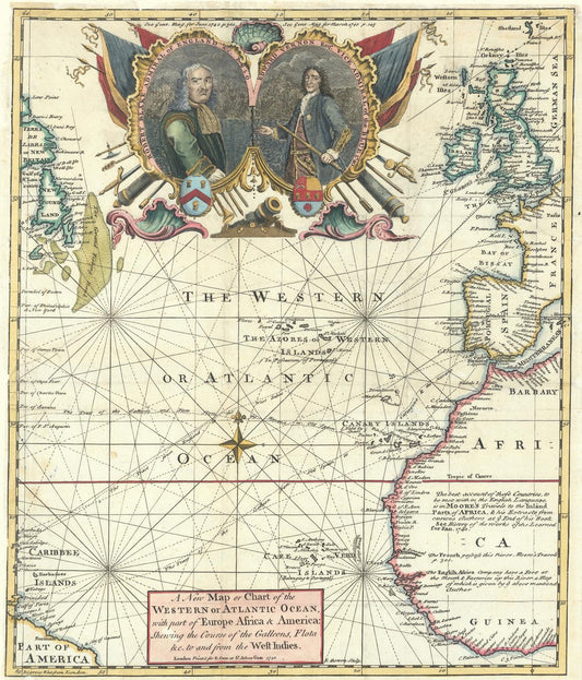presentation of the map reproduction without a frame
