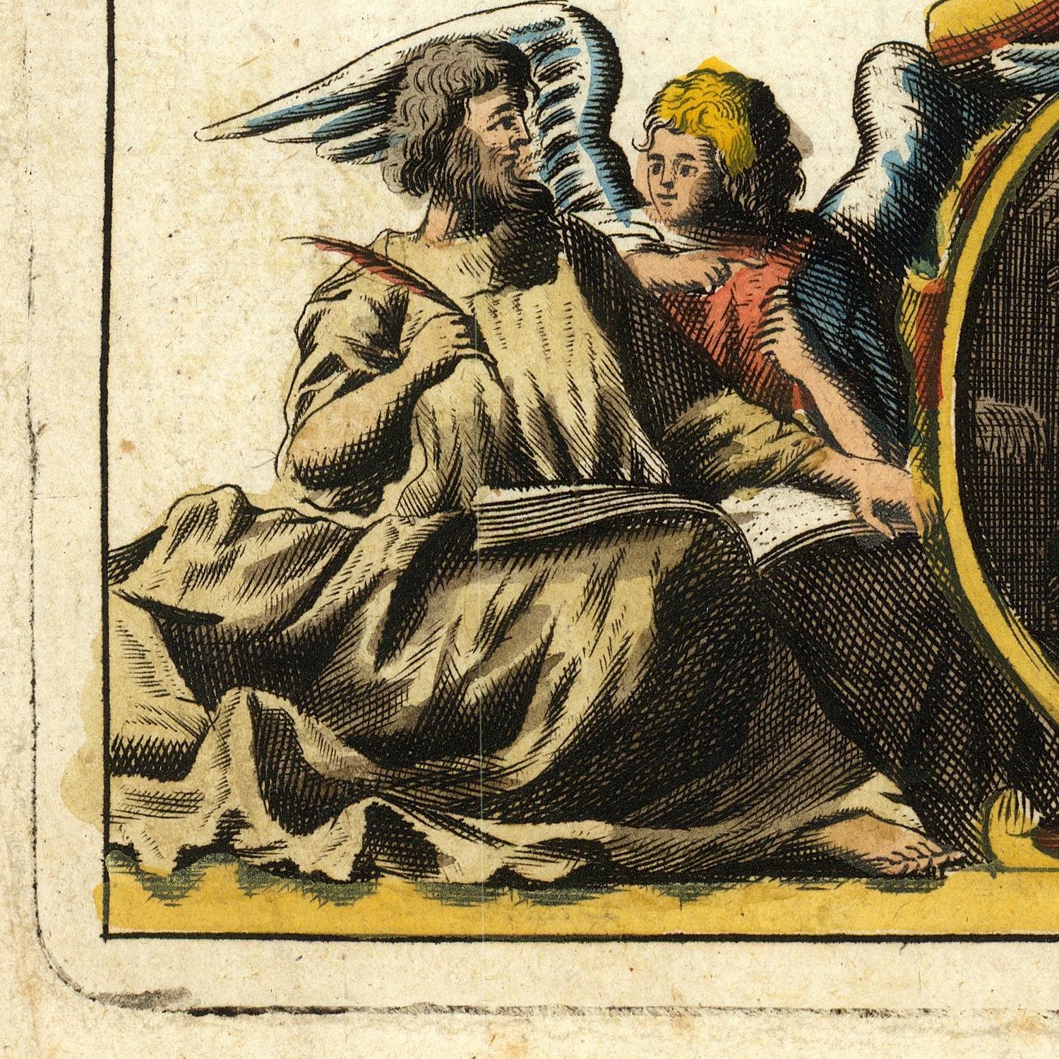 detail of the map from the bottom left corner
