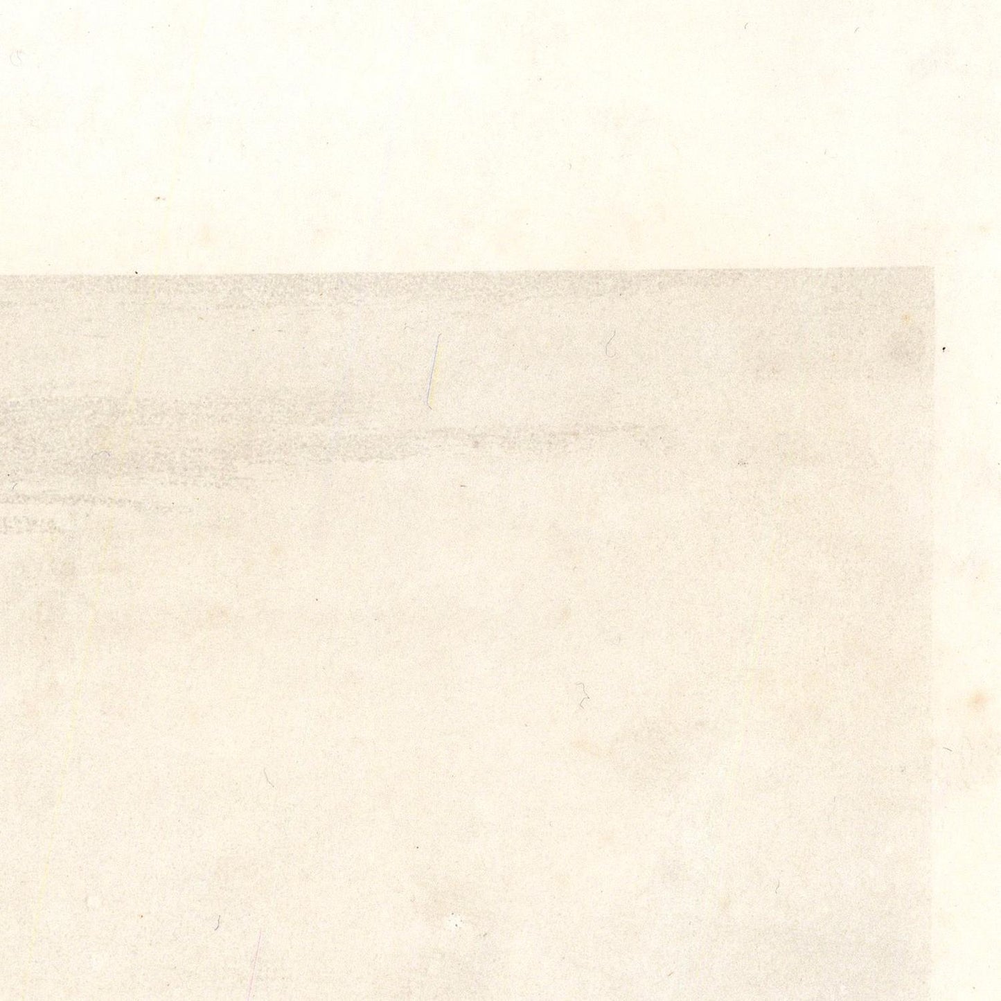 A close-up of a light beige textured surface with a slightly darker beige rectangular area across the middle, showing subtle paper or fabric texture.