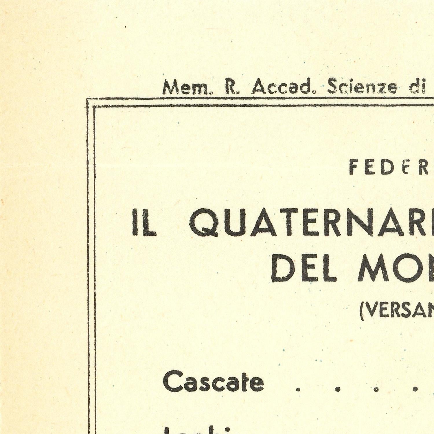 A close-up of a vintage printed page with black serif text on aged cream paper. Visible text includes 'Mem.