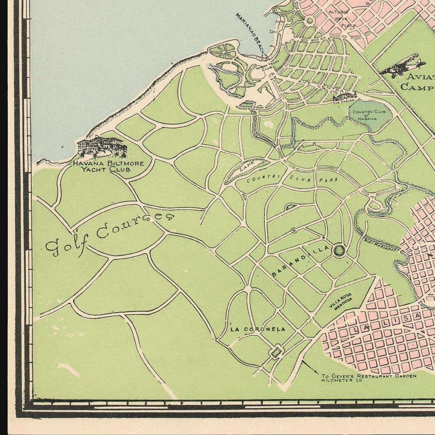 detail of the map from the bottom left corner
