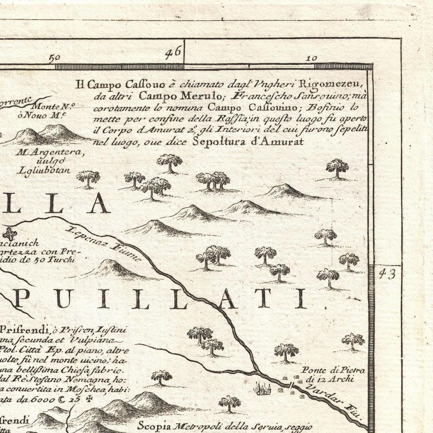 detail of the map from the top right corner
