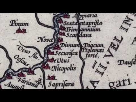 video presentation of the printed map
