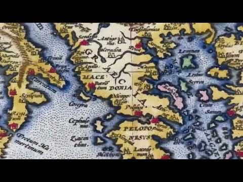 video presentation of the printed map
