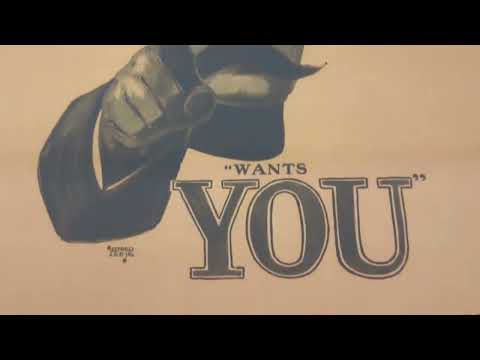 video presentation of the vintage poster reproduction