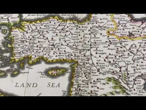 video presentation of the printed map