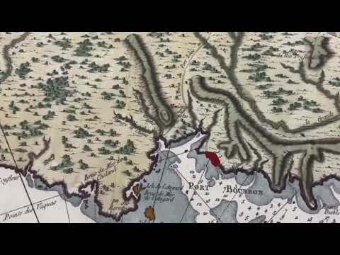 video presentation of the printed map
