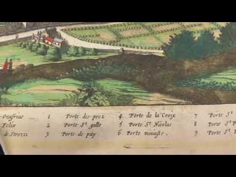 video presentation of the printed map
