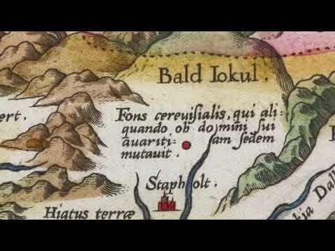 video presentation of the printed map
