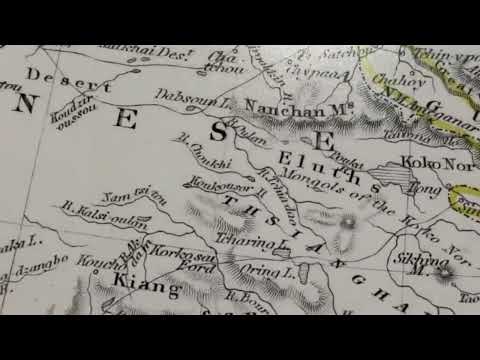 video presentation of the printed map