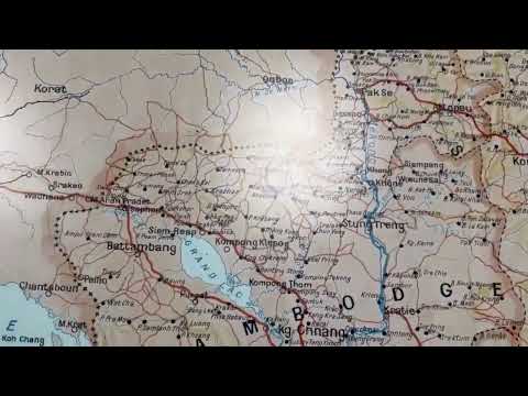 video presentation of the printed map