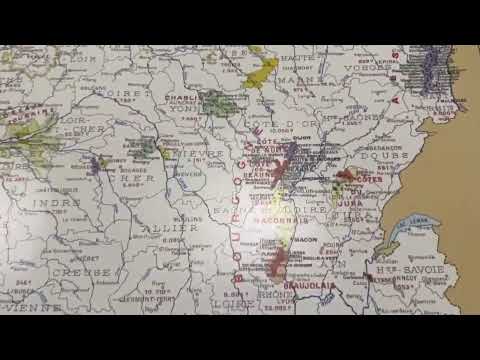 video presentation of the printed map
