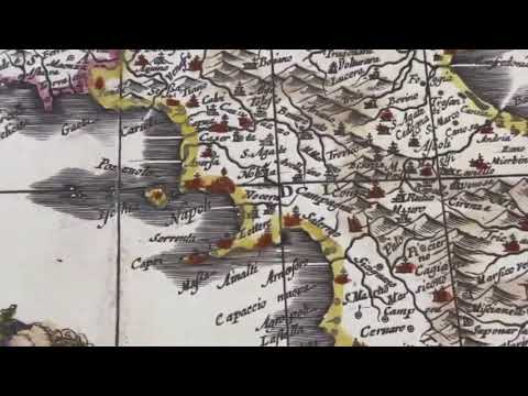 video presentation of the printed map
