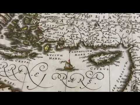 video presentation of the printed map
