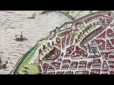 video presentation of the printed map
