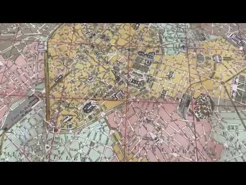video presentation of the printed map
