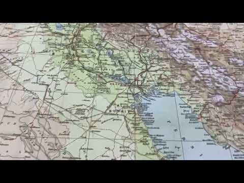 video presentation of the printed map
