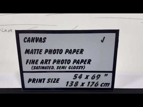 video presentation of the crayon drwing reproduction
