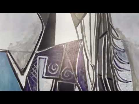 video presentation of the fine art reproduction