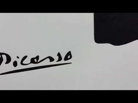 video presentation of the fine art reproduction
