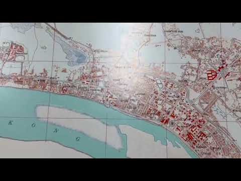 video presentation of the printed map
