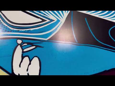 video presentation of the fine art reproduction
