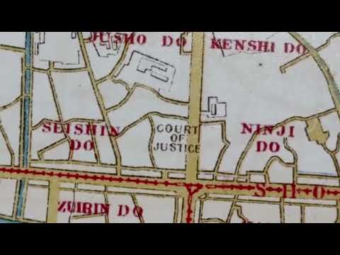 video presentation of the printed map
