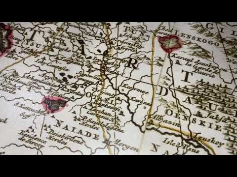 video presentation of the printed map