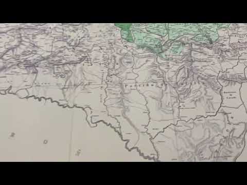 video presentation of the printed map
