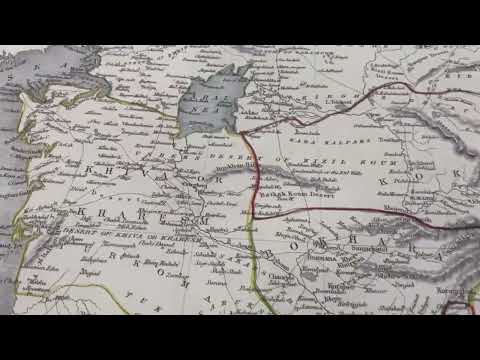 video presentation of the printed map

