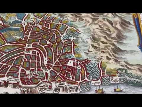 video presentation of the printed map
