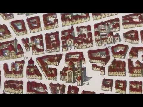 video presentation of the printed map
