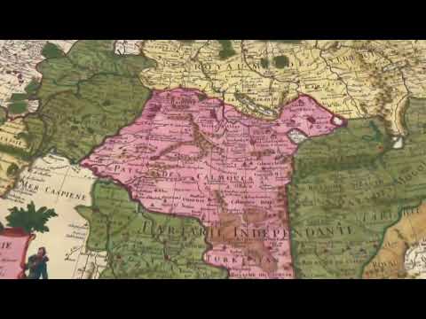video presentation of the printed map
