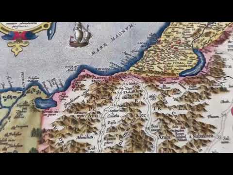 video presentation of the printed map