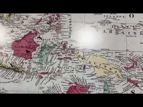 video presentation of the printed map
