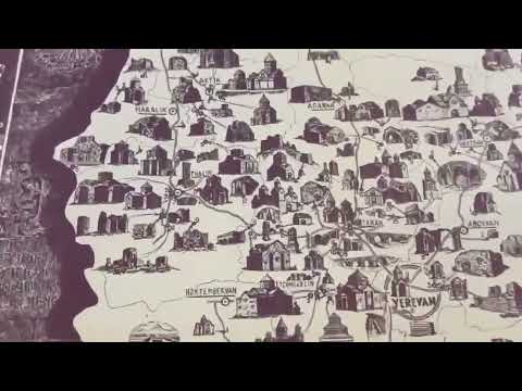 video presentation of the printed map
