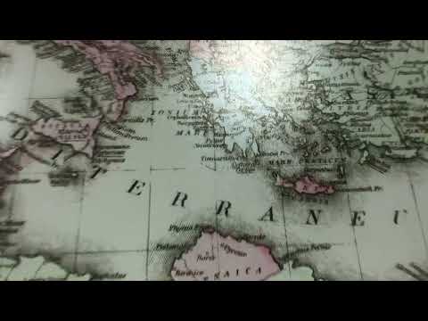 video presentation of the printed map