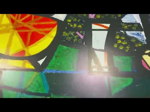 video presentation of the fine art reproduction
