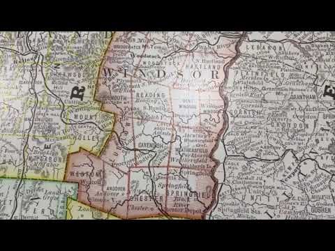 video presentation of the printed map
