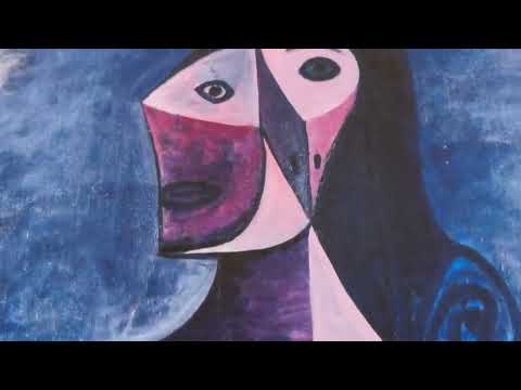 video presentation of fine art reproduction
