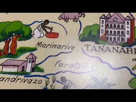 video presentation of the printed map
