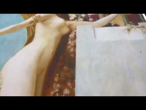 video presentation of the fine art reproduction
