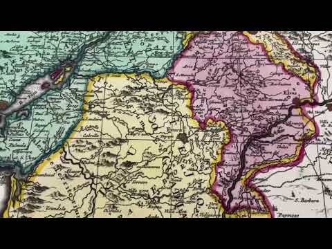 video presentation of the printed map

