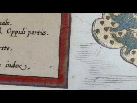 video presentation of the printed map

