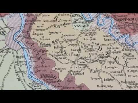video presentation of the printed map